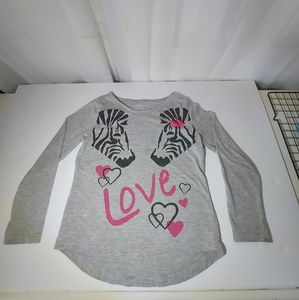 Girls Zebra Shirt